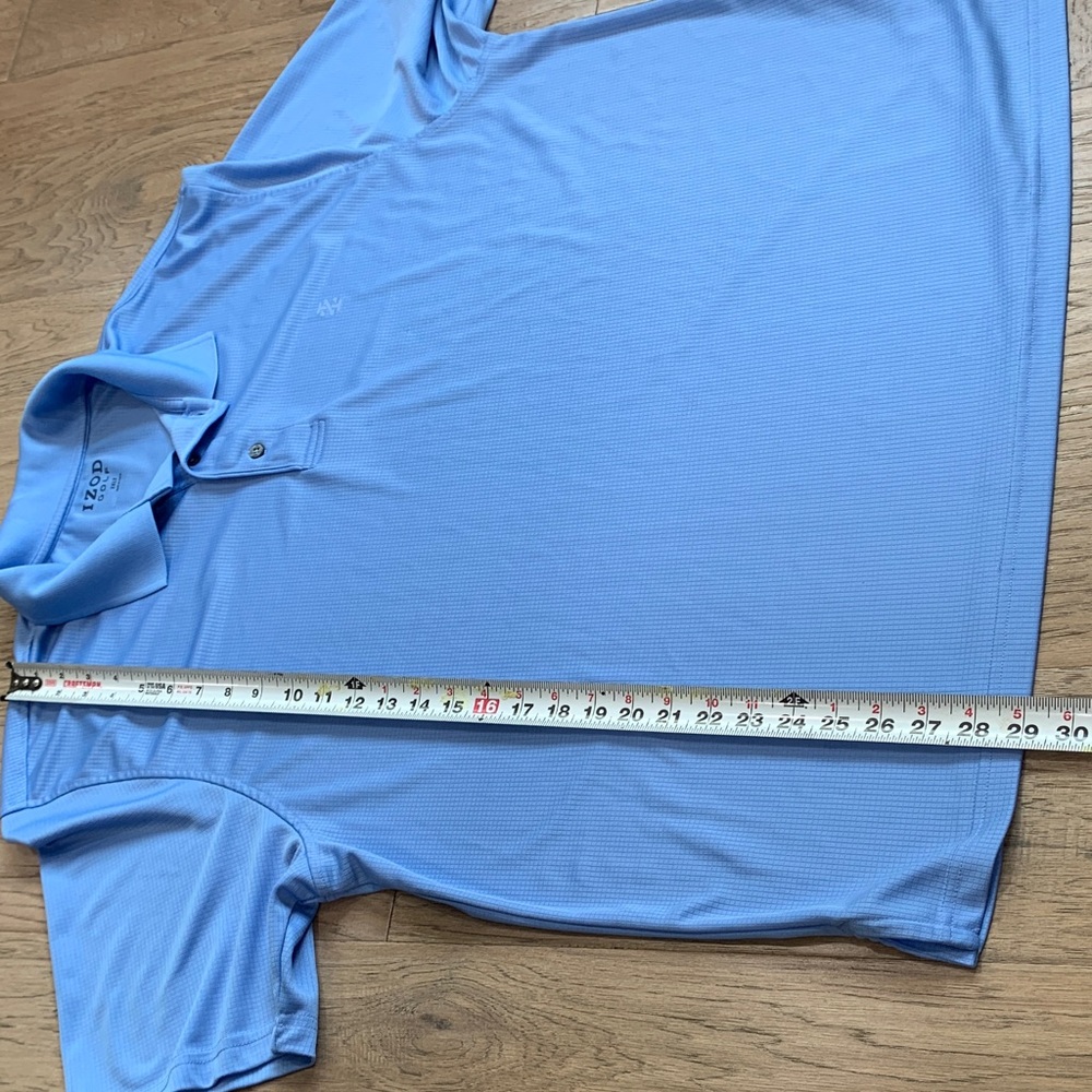 IZOD Performance Golf Grid Stretch Polo Size XXL - Picture 6 of 10